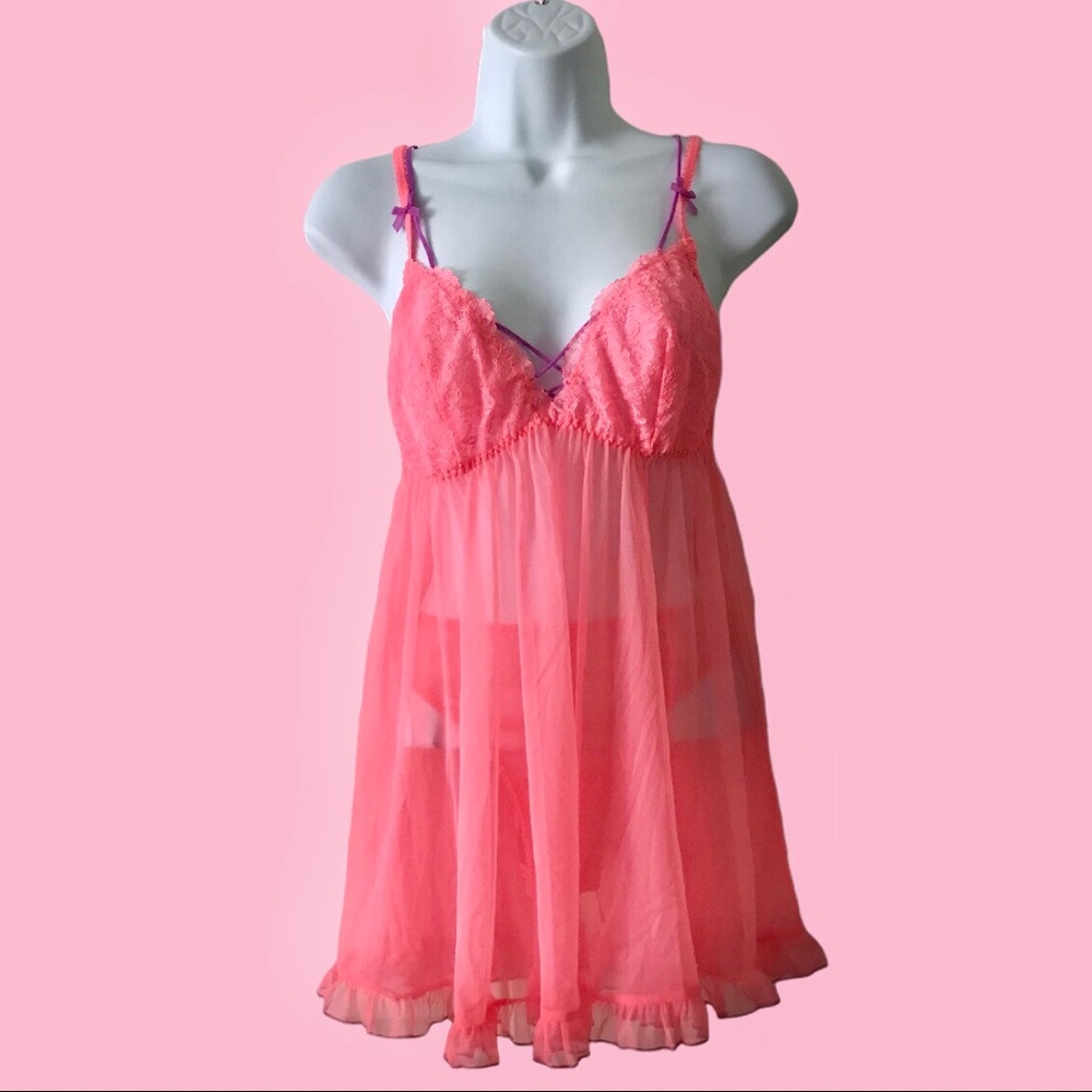 Victoria Secret Babydoll Dream Angel Pink